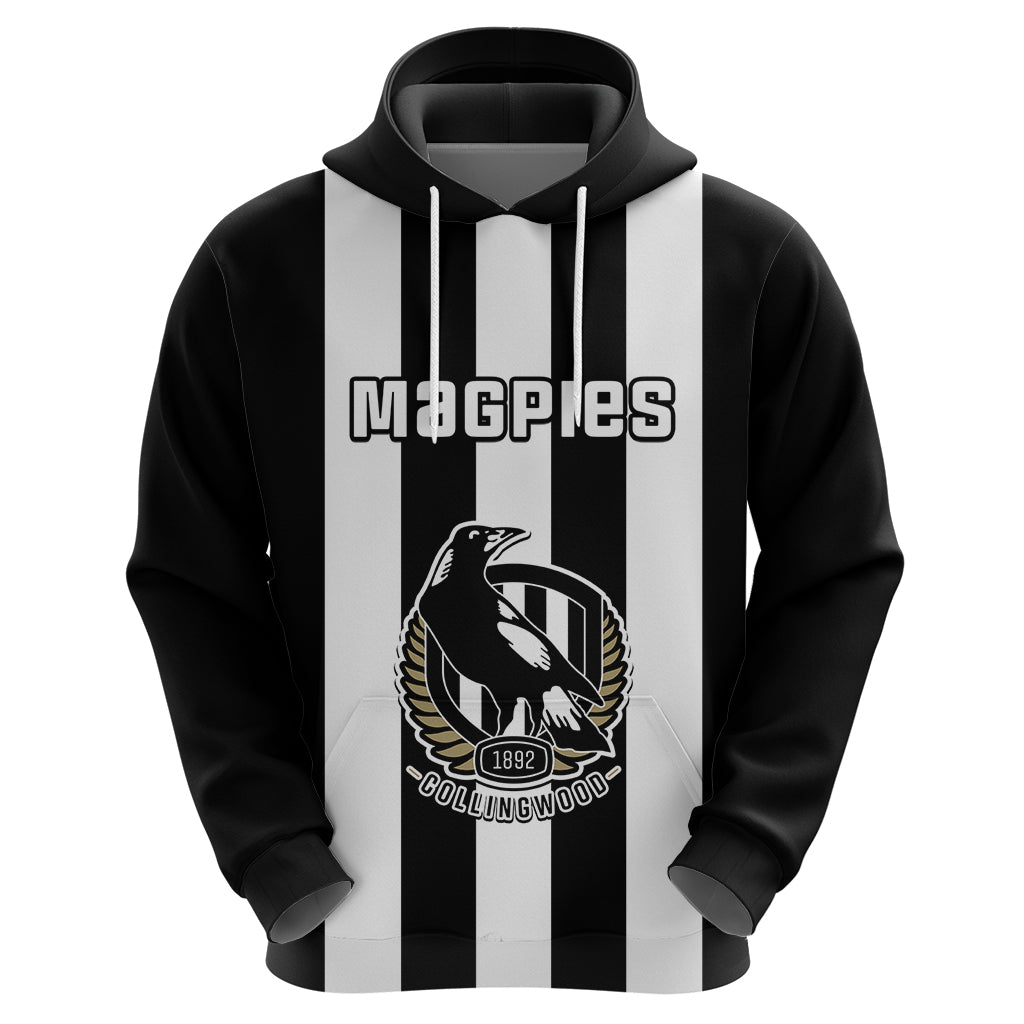 Personalised Collingwood Football 2023 Hoodie Go Magpies Sporty Style - Vibe Hoodie Shop