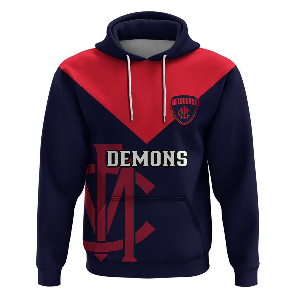 Melbourne Football 2023 Hoodie Go Demons Sporty Style - Vibe Hoodie Shop