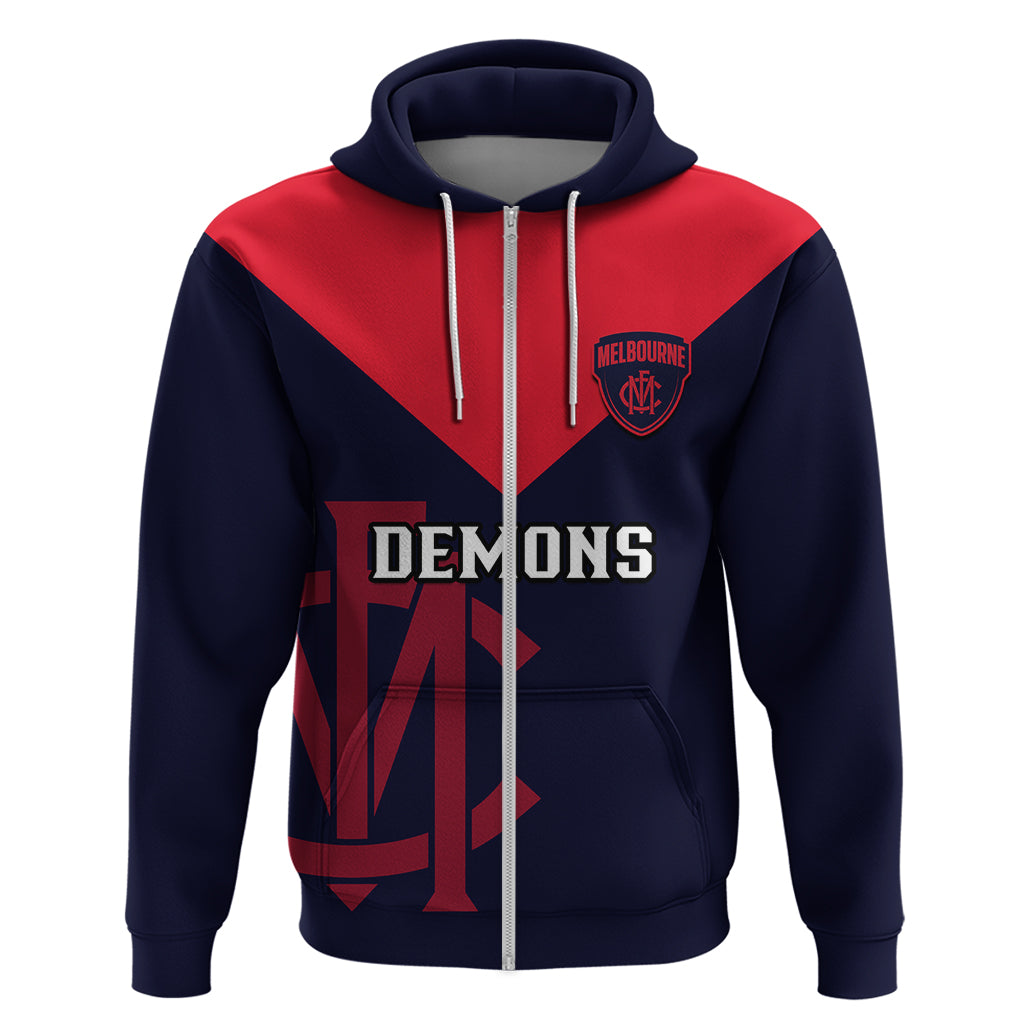 Melbourne Football 2023 Hoodie Go Demons Sporty Style - Vibe Hoodie Shop
