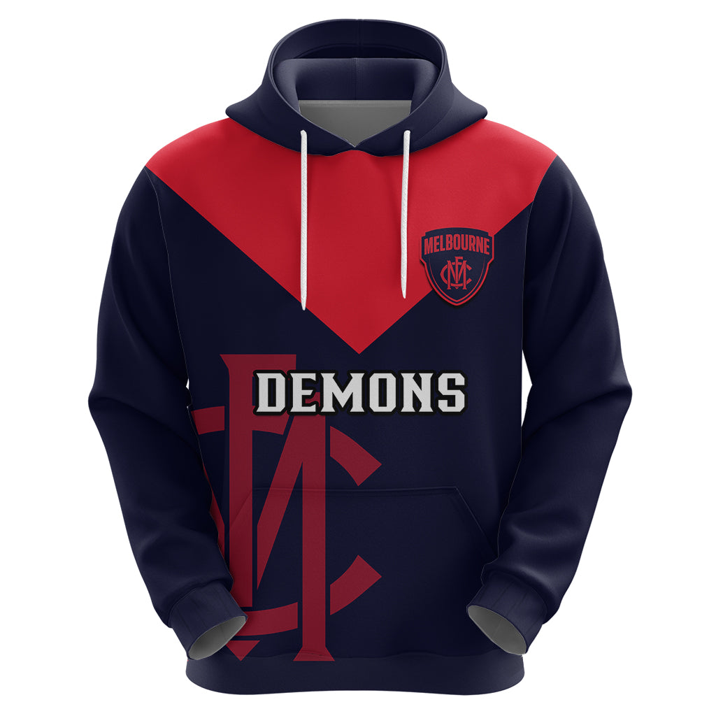Melbourne Football 2023 Hoodie Go Demons Sporty Style - Vibe Hoodie Shop