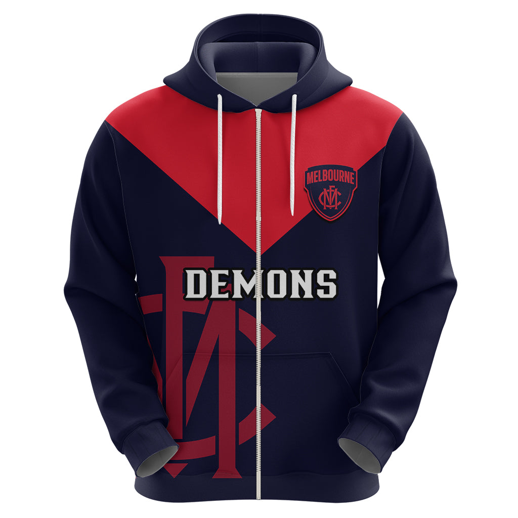 Melbourne Football 2023 Hoodie Go Demons Sporty Style - Vibe Hoodie Shop