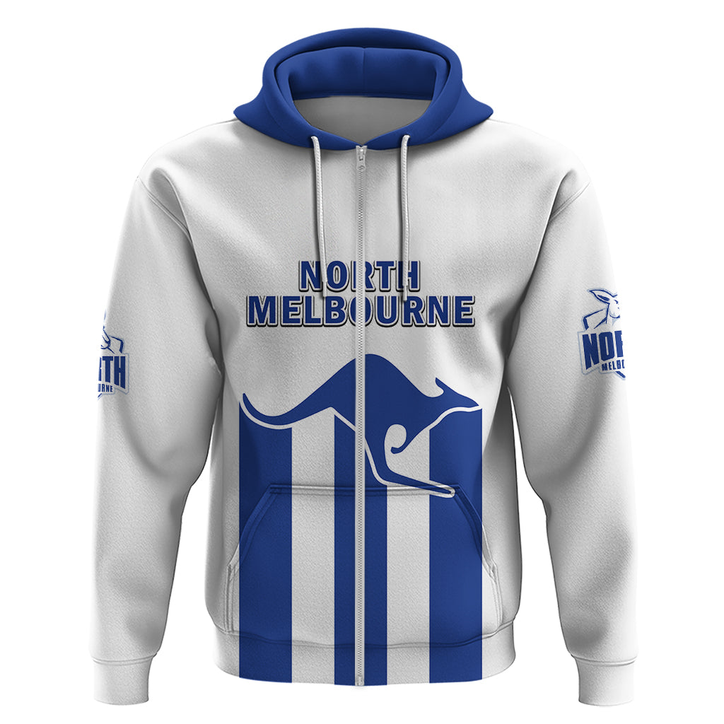 North Melbourne Football 2023 Hoodie Go Kangaroos Sporty Style - Vibe Hoodie Shop