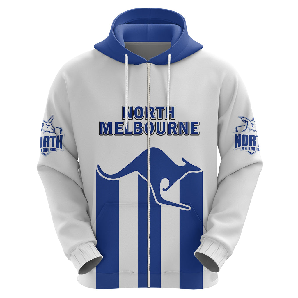 North Melbourne Football 2023 Hoodie Go Kangaroos Sporty Style - Vibe Hoodie Shop