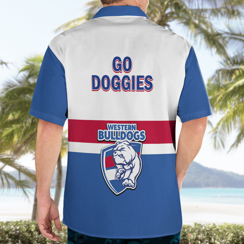 Western Bulldogs Football 2023 Hawaiian Shirt Go Doggies Sporty Style - Vibe Hoodie Shop