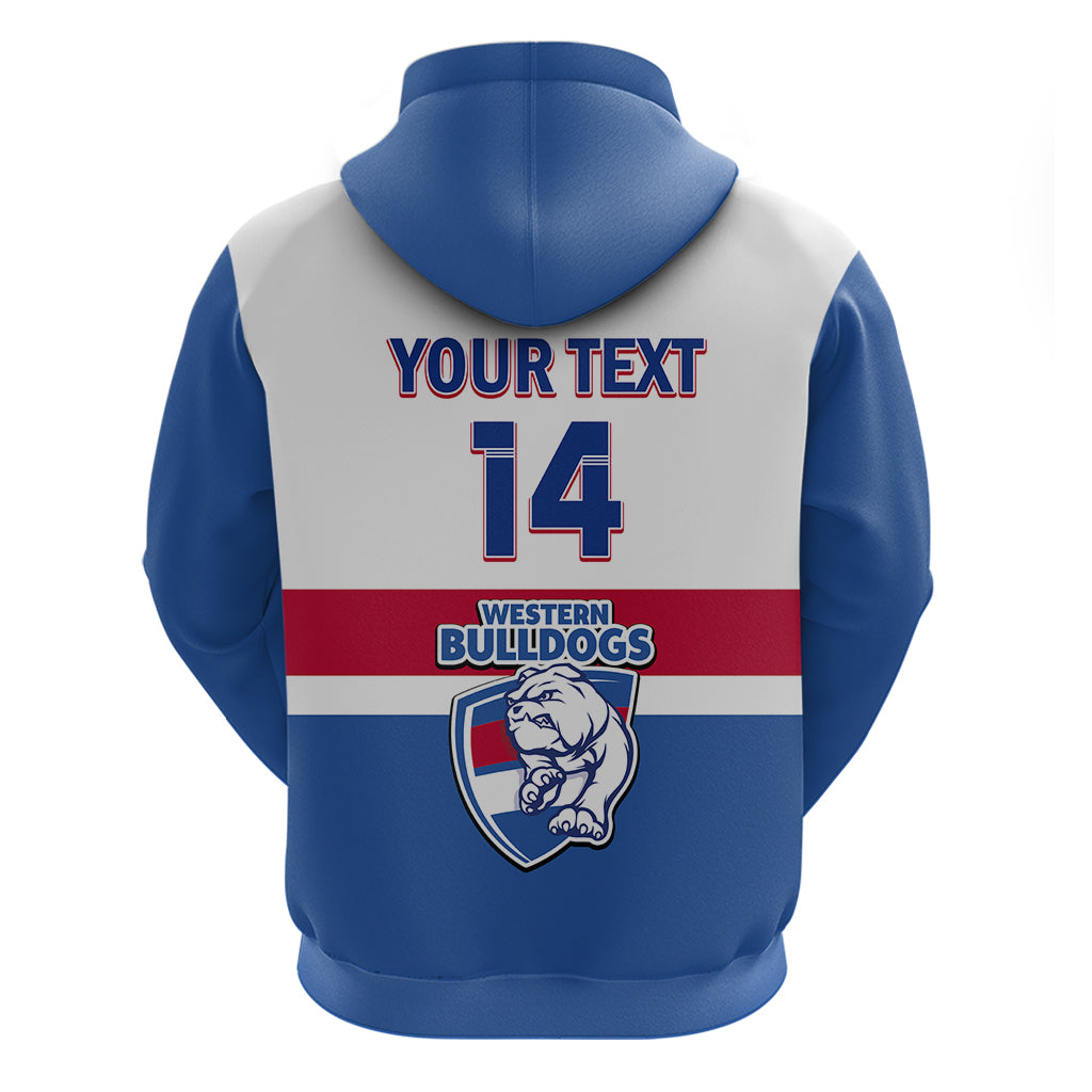 Personalised Western Bulldogs Football 2023 Hoodie Go Doggies Sporty Style - Vibe Hoodie Shop