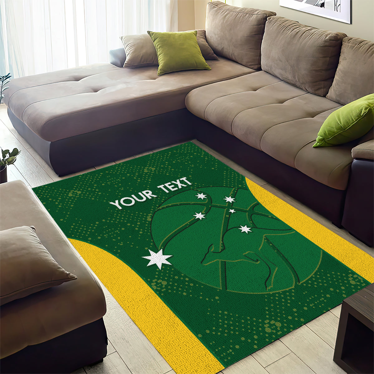 Custom Australia Basketball Area Rug Go Champions Aussie Boomers National Color - Vibe Hoodie Shop