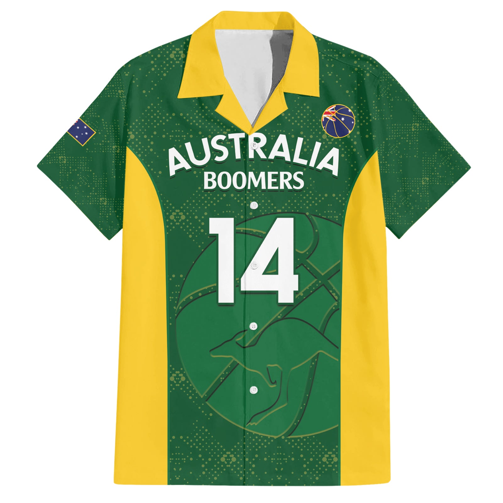 Custom Australia Basketball Hawaiian Shirt Go Champions Aussie Boomers National Color - Vibe Hoodie Shop