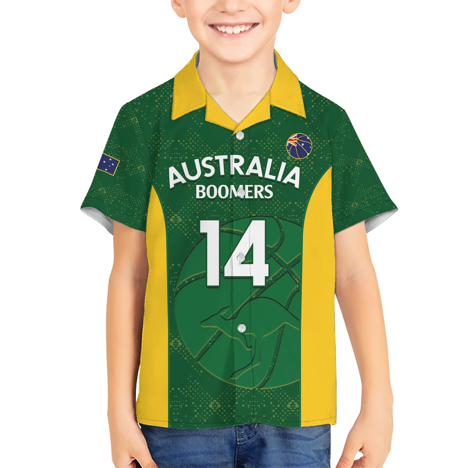 Custom Australia Basketball Hawaiian Shirt Go Champions Aussie Boomers National Color - Vibe Hoodie Shop