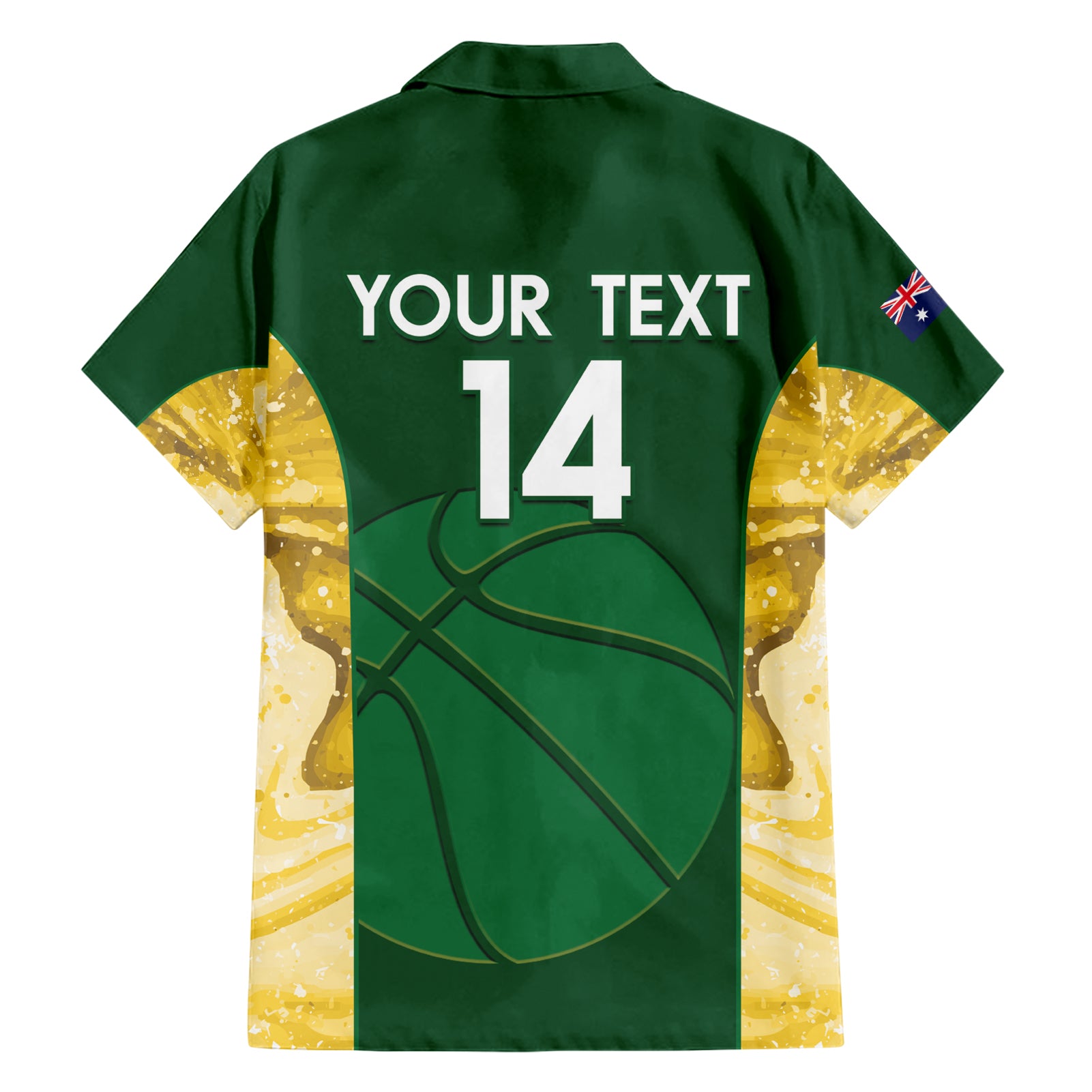 Custom Australia Basketball Hawaiian Shirt Go Champions Aussie Opals National Color - Vibe Hoodie Shop