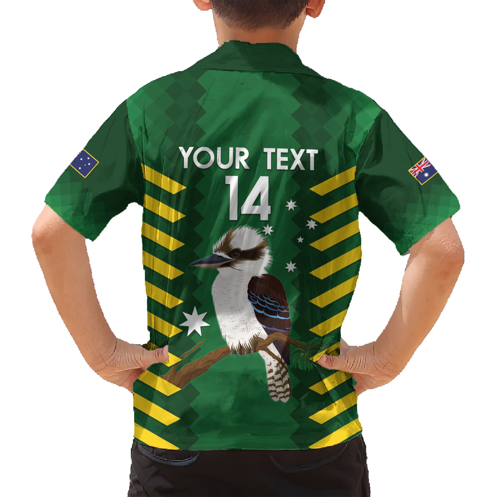 Custom Australia Field Hockey Hawaiian Shirt Go Champions Kookaburras National Color - Vibe Hoodie Shop