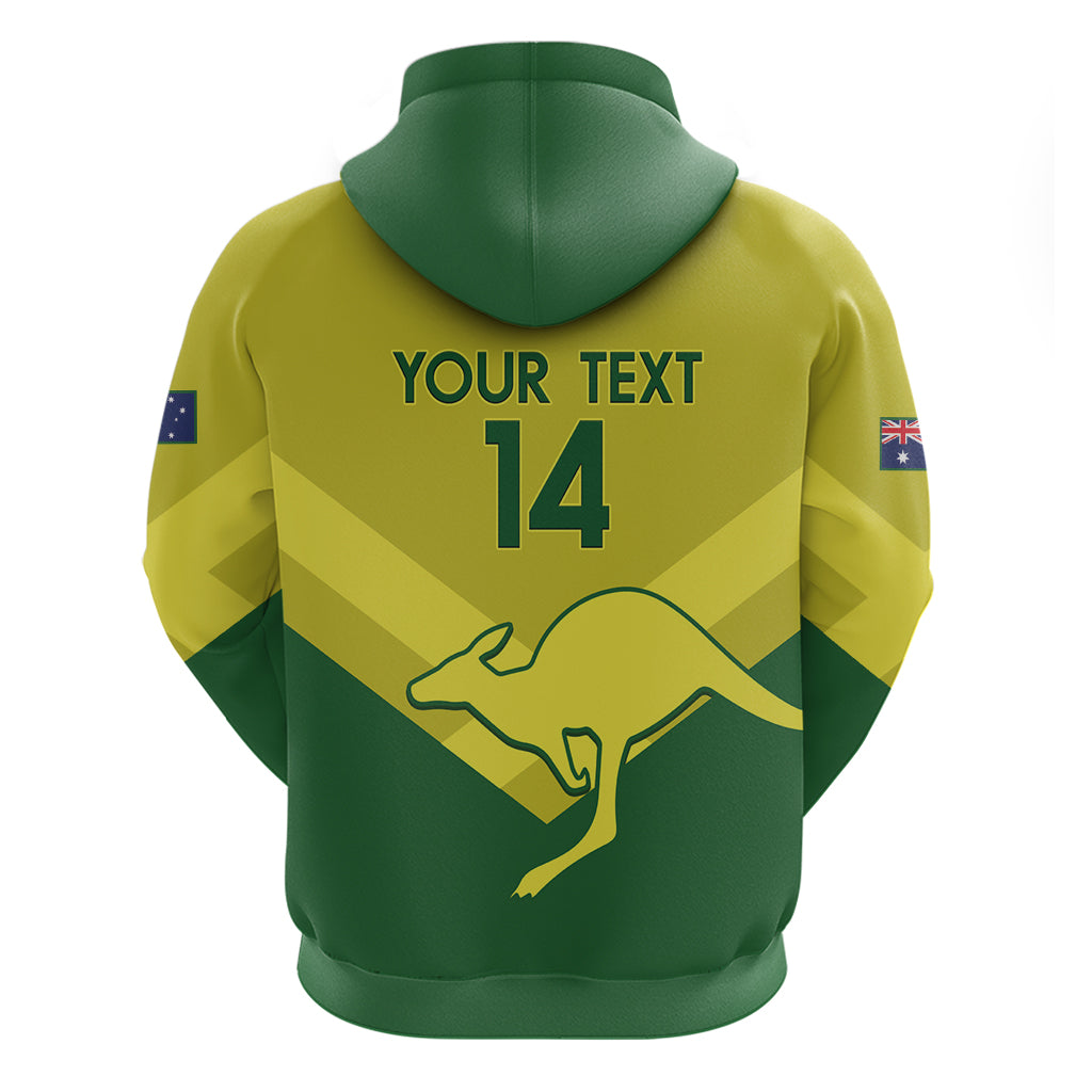 Custom Australia Field Hockey Hoodie Go Champions Hockeyroos National Color - Vibe Hoodie Shop