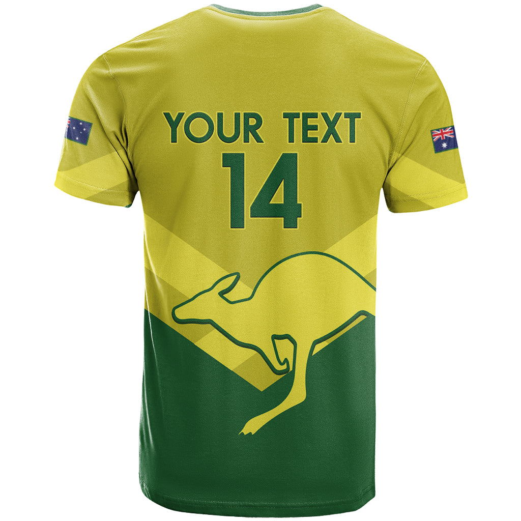 Custom Australia Field Hockey T Shirt Go Champions Hockeyroos National Color - Vibe Hoodie Shop