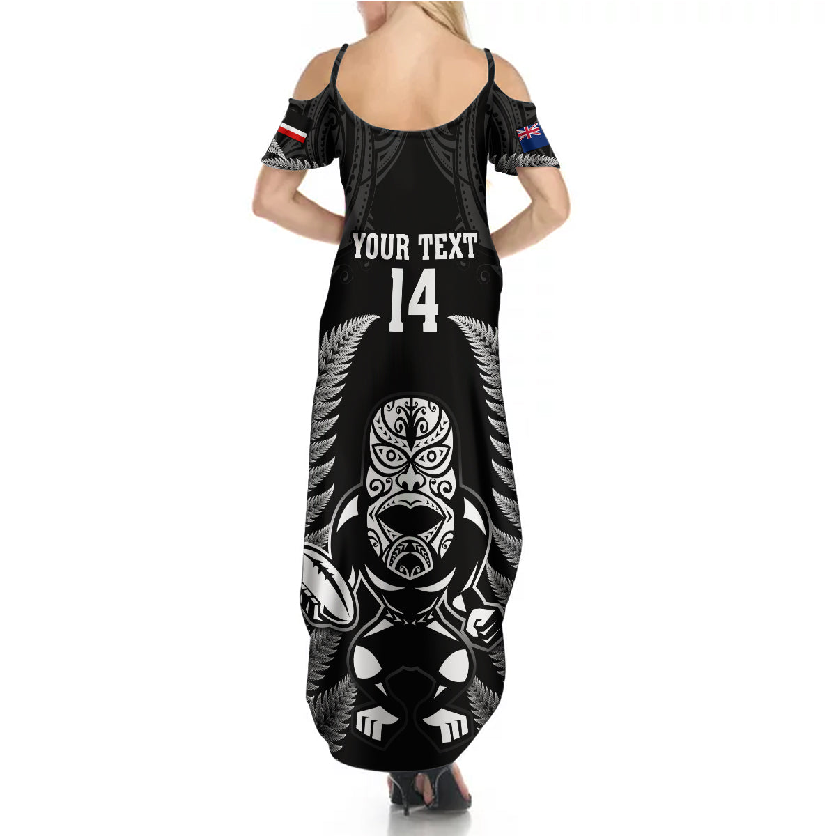 custom-new-zealand-aotearoa-rugby-summer-maxi-dress-nz-tiki-with-maori-fern-world-cup-black-version