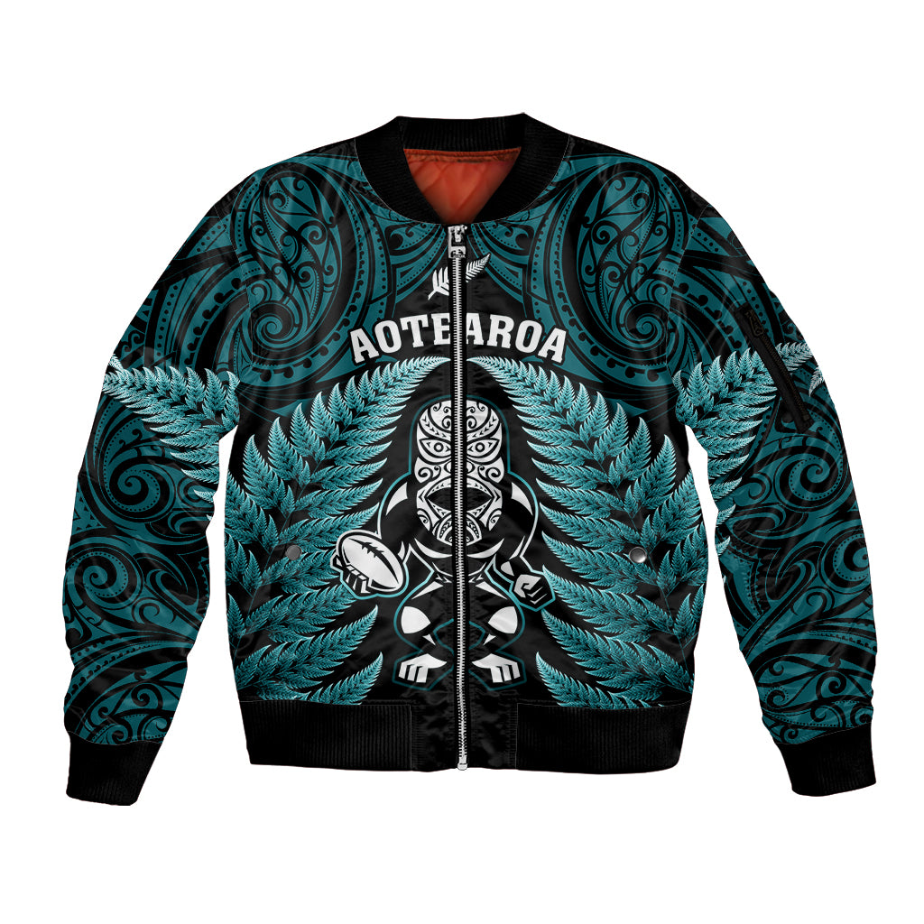 new-zealand-aotearoa-rugby-sleeve-zip-bomber-jacket-nz-tiki-with-maori-fern-world-cup-turquoise-version