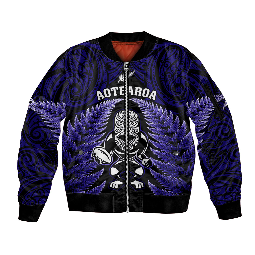 new-zealand-aotearoa-rugby-sleeve-zip-bomber-jacket-nz-tiki-with-maori-fern-world-cup-blue-version