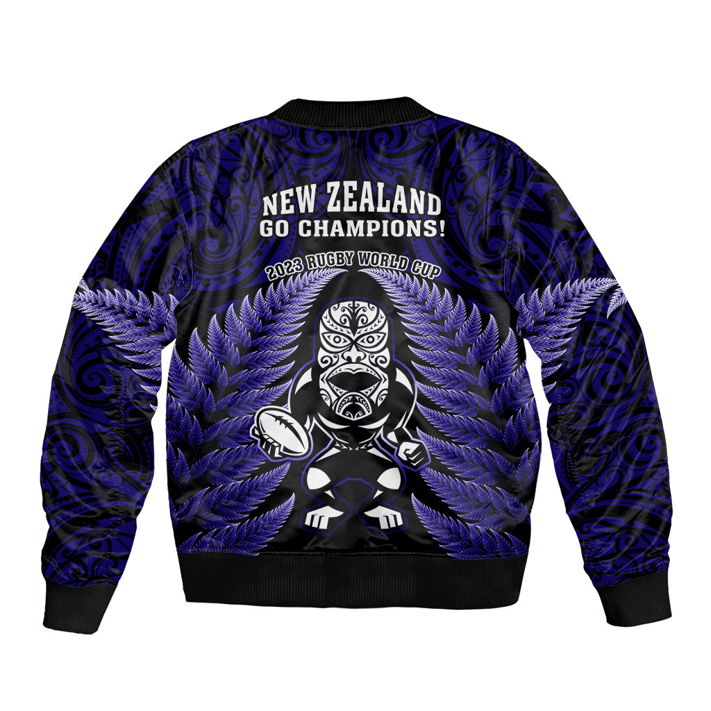 new-zealand-aotearoa-rugby-sleeve-zip-bomber-jacket-nz-tiki-with-maori-fern-world-cup-blue-version