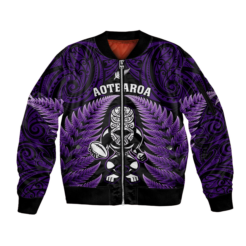 new-zealand-aotearoa-rugby-sleeve-zip-bomber-jacket-nz-tiki-with-maori-fern-world-cup-purple-version