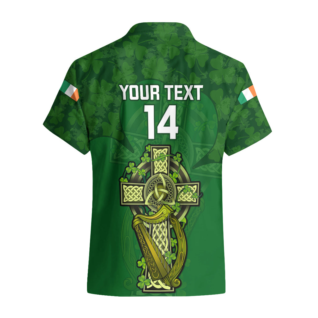 Custom Ireland Rugby Hawaiian Shirt 2023 Word Cup Celtic Cross Go Champions Irish - Vibe Hoodie Shop