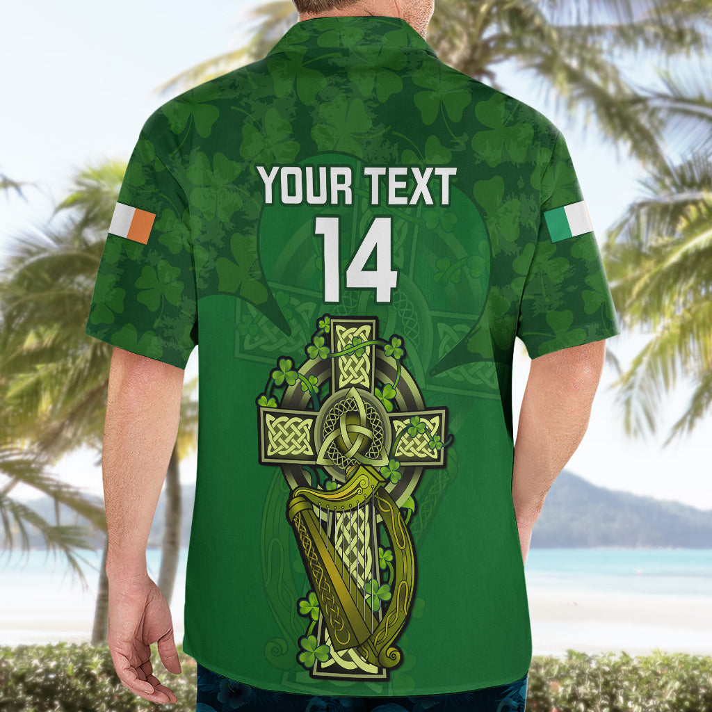 Custom Ireland Rugby Hawaiian Shirt 2023 Word Cup Celtic Cross Go Champions Irish - Vibe Hoodie Shop