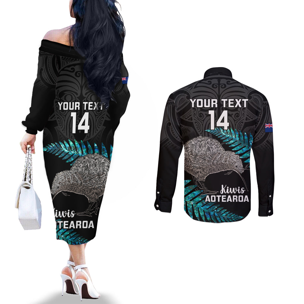 custom-new-zealand-silver-fern-rugby-couples-matching-off-the-shoulder-long-sleeve-dress-and-long-sleeve-button-shirts-pacific-2023-kia-haka-kiwis-with-maori-ta-moko