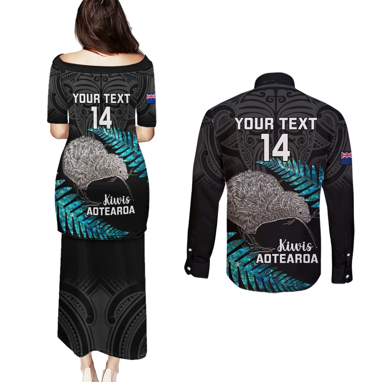 custom-new-zealand-silver-fern-rugby-couples-matching-puletasi-dress-and-long-sleeve-button-shirts-pacific-2023-kia-haka-kiwis-with-maori-ta-moko