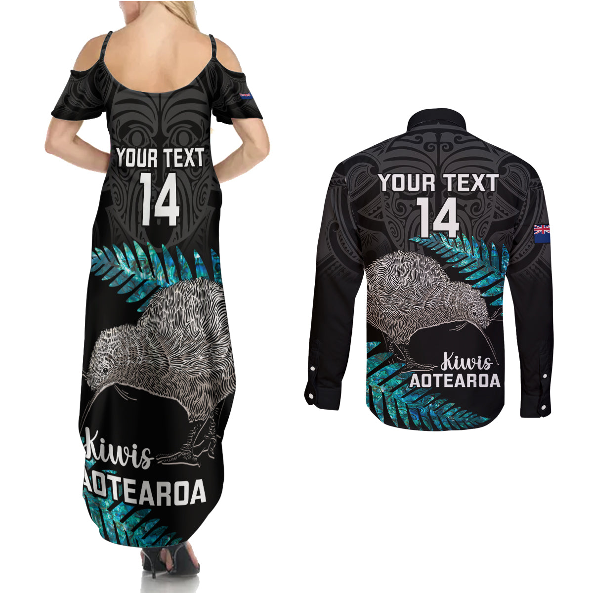 custom-new-zealand-silver-fern-rugby-couples-matching-summer-maxi-dress-and-long-sleeve-button-shirts-pacific-2023-kia-haka-kiwis-with-maori-ta-moko