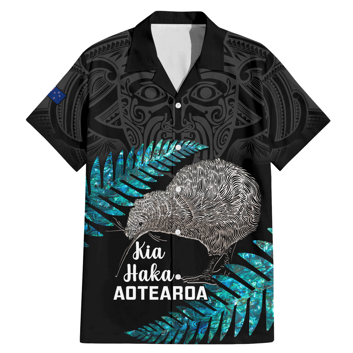 custom-new-zealand-silver-fern-rugby-family-matching-mermaid-dress-and-hawaiian-shirt-pacific-2023-kia-haka-kiwis-with-maori-ta-moko