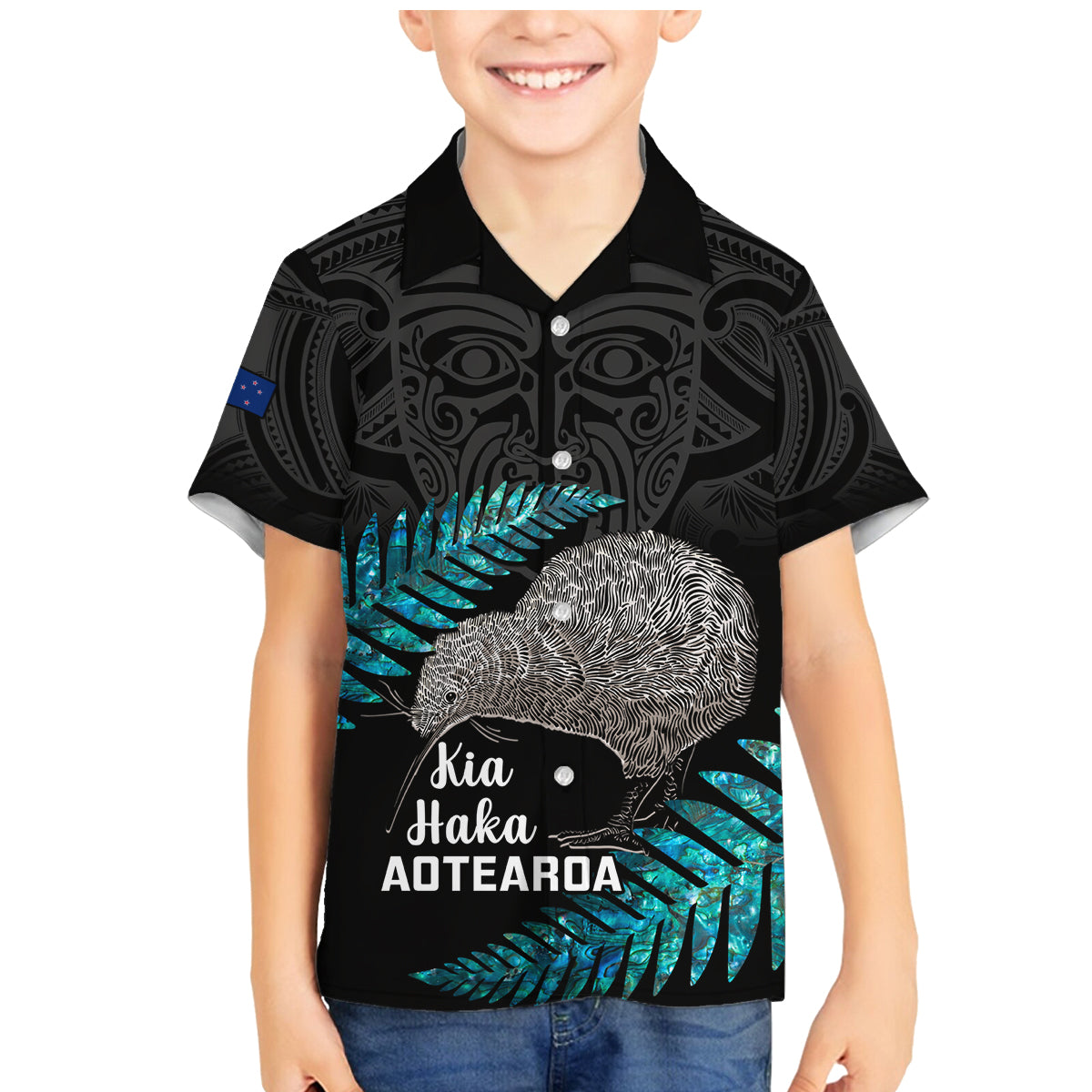 custom-new-zealand-silver-fern-rugby-family-matching-mermaid-dress-and-hawaiian-shirt-pacific-2023-kia-haka-kiwis-with-maori-ta-moko