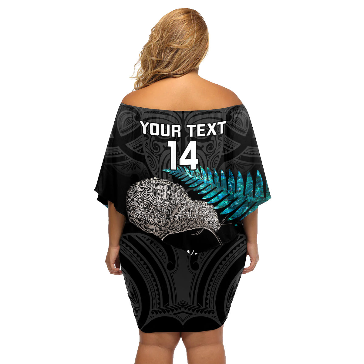 custom-new-zealand-silver-fern-rugby-family-matching-off-shoulder-short-dress-and-hawaiian-shirt-pacific-2023-kia-haka-kiwis-with-maori-ta-moko