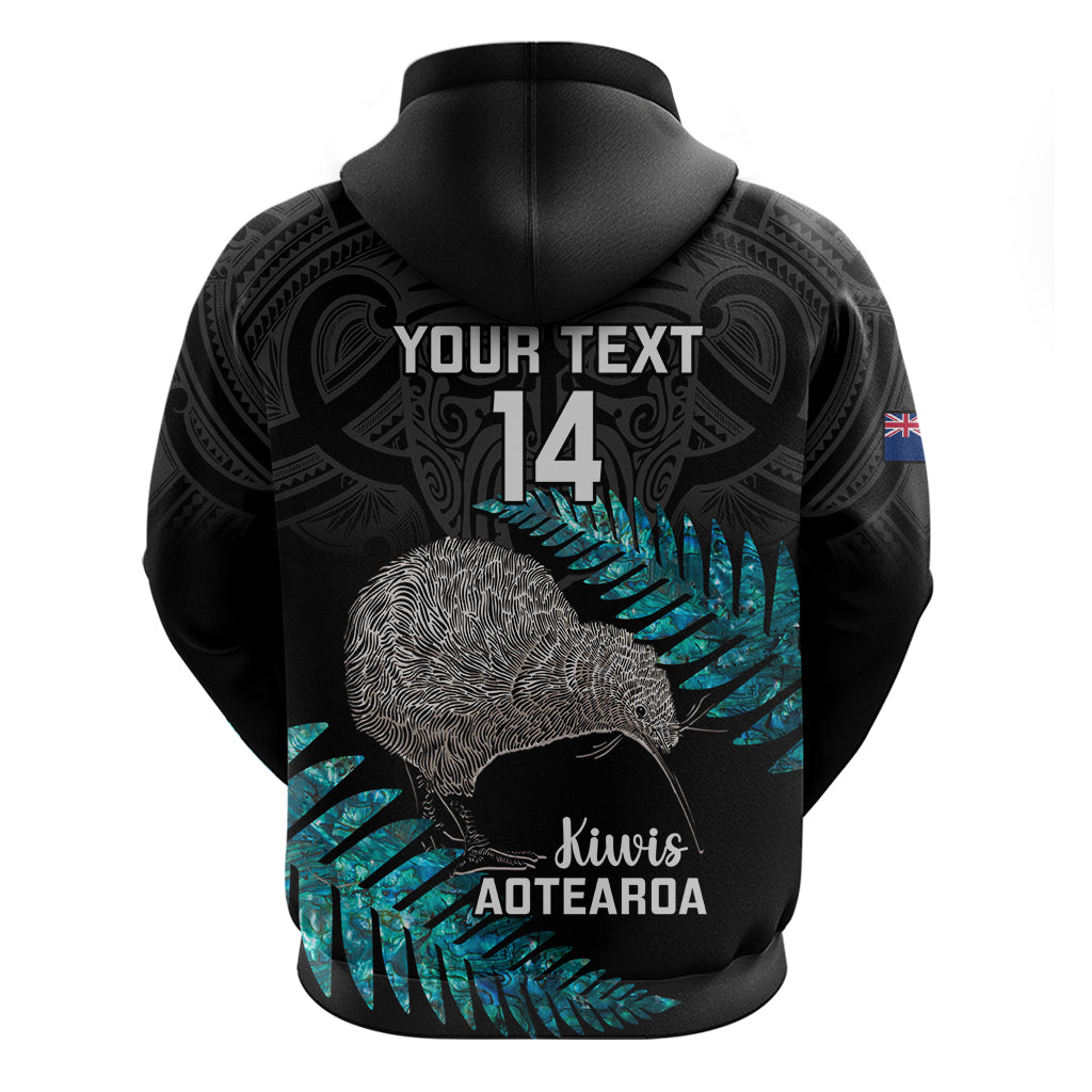 Custom New Zealand Silver Fern Rugby Hoodie Pacific 2023 Kia Haka Kiwis With Maori Ta Moko - Vibe Hoodie Shop