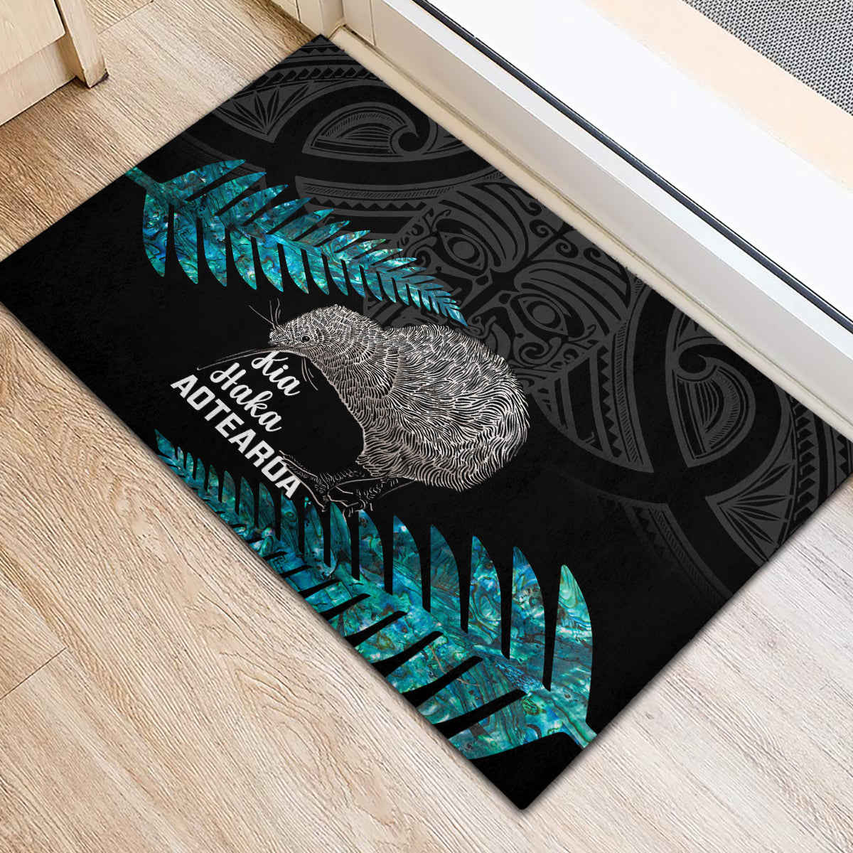 custom-new-zealand-silver-fern-rugby-rubber-doormat-pacific-2023-kia-haka-kiwis-with-maori-ta-moko