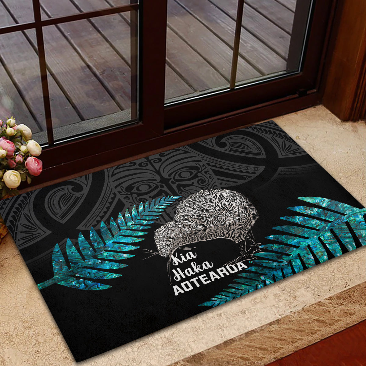 custom-new-zealand-silver-fern-rugby-rubber-doormat-pacific-2023-kia-haka-kiwis-with-maori-ta-moko