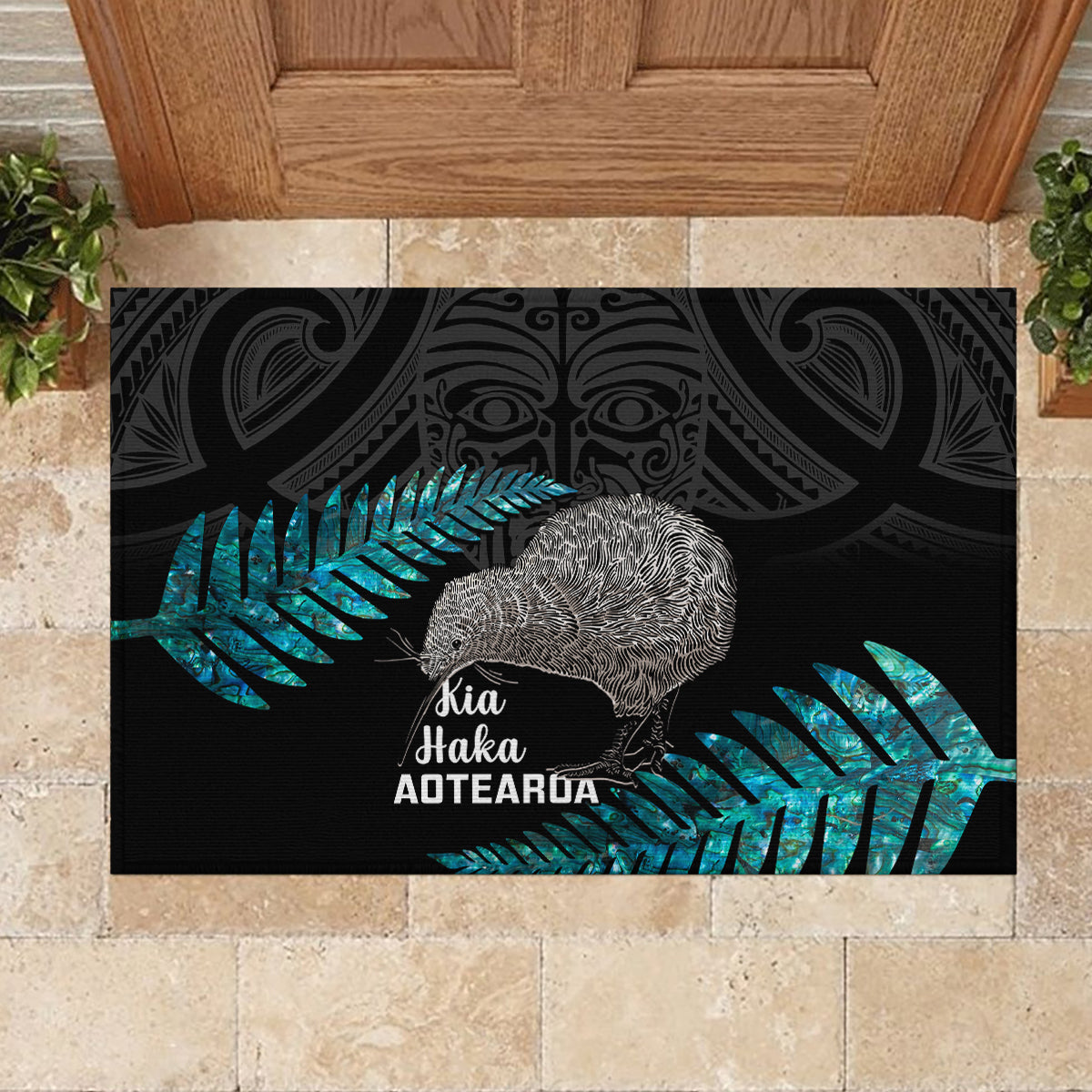 custom-new-zealand-silver-fern-rugby-rubber-doormat-pacific-2023-kia-haka-kiwis-with-maori-ta-moko