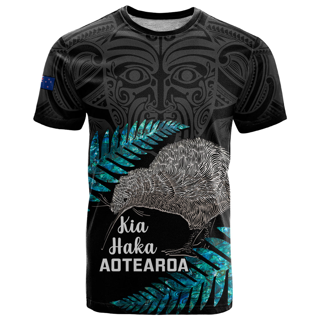 Custom New Zealand Silver Fern Rugby T Shirt Pacific 2023 Kia Haka Kiwis With Maori Ta Moko - Vibe Hoodie Shop