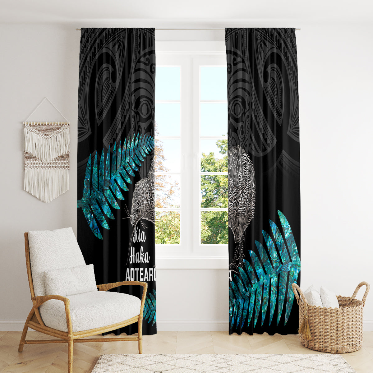 custom-new-zealand-silver-fern-rugby-window-curtain-pacific-2023-kia-haka-kiwis-with-maori-ta-moko