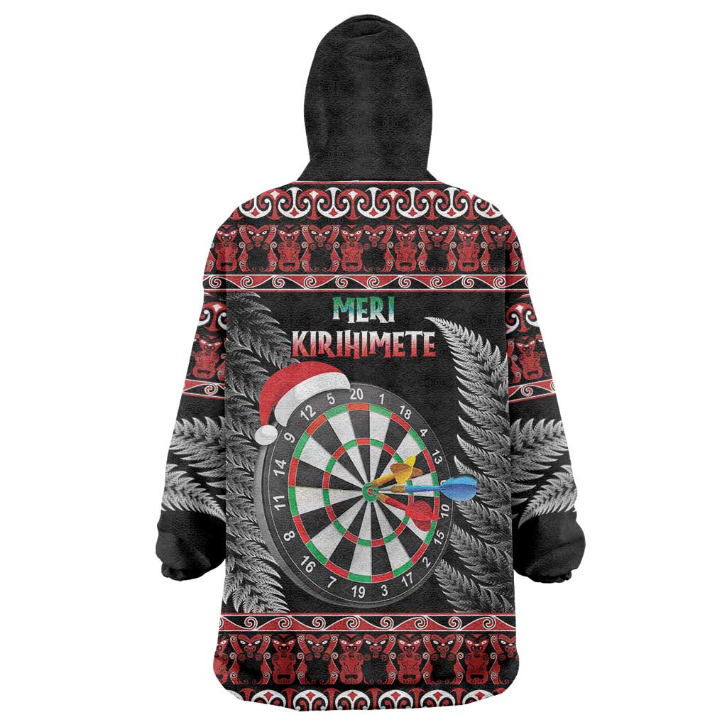 All I Want For Christmas Is Darts New Zealand Wearable Blanket Hoodie - Vibe Hoodie Shop