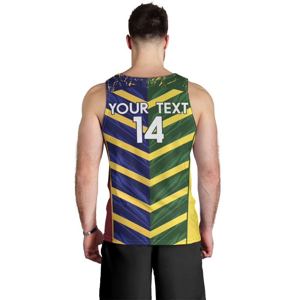 Custom Sri Lanka And Australia Cricket Men Tank Top 2025 The Lions Baggy Greens Together - Vibe Hoodie Shop