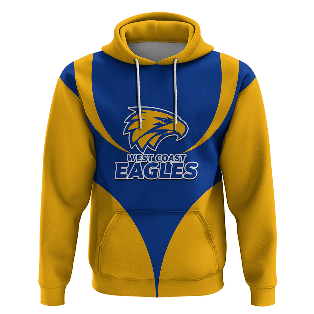 Personalised Eagles Football 2023 Hoodie West Coast Sporty Style - Vibe Hoodie Shop