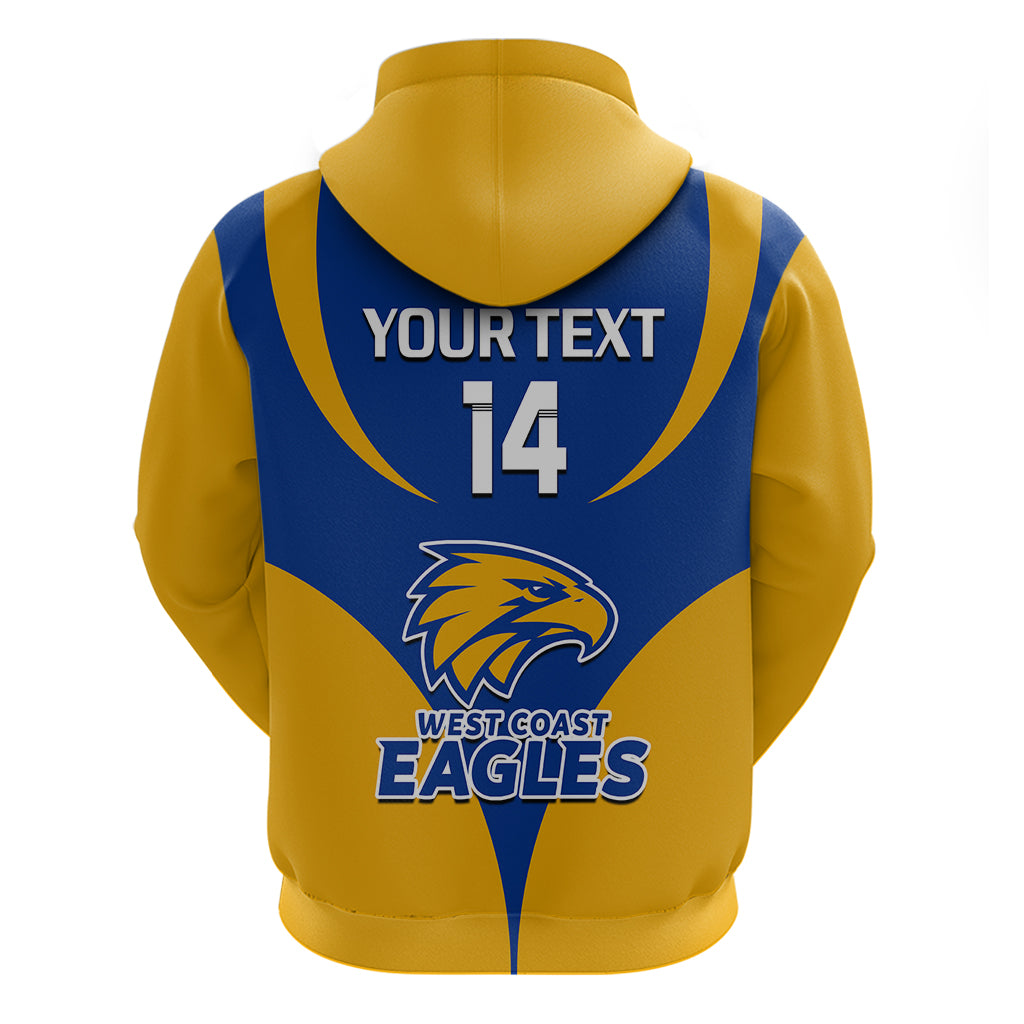 Personalised Eagles Football 2023 Hoodie West Coast Sporty Style - Vibe Hoodie Shop