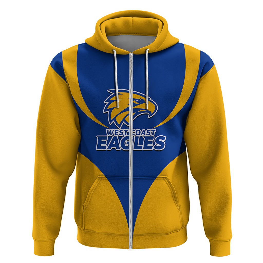 Personalised Eagles Football 2023 Hoodie West Coast Sporty Style - Vibe Hoodie Shop