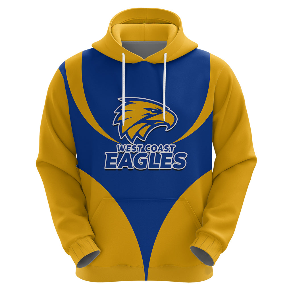 Personalised Eagles Football 2023 Hoodie West Coast Sporty Style - Vibe Hoodie Shop