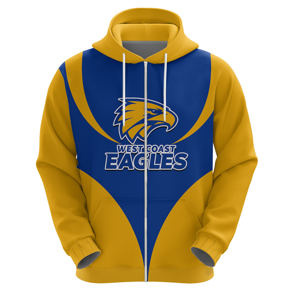 Personalised Eagles Football 2023 Hoodie West Coast Sporty Style - Vibe Hoodie Shop