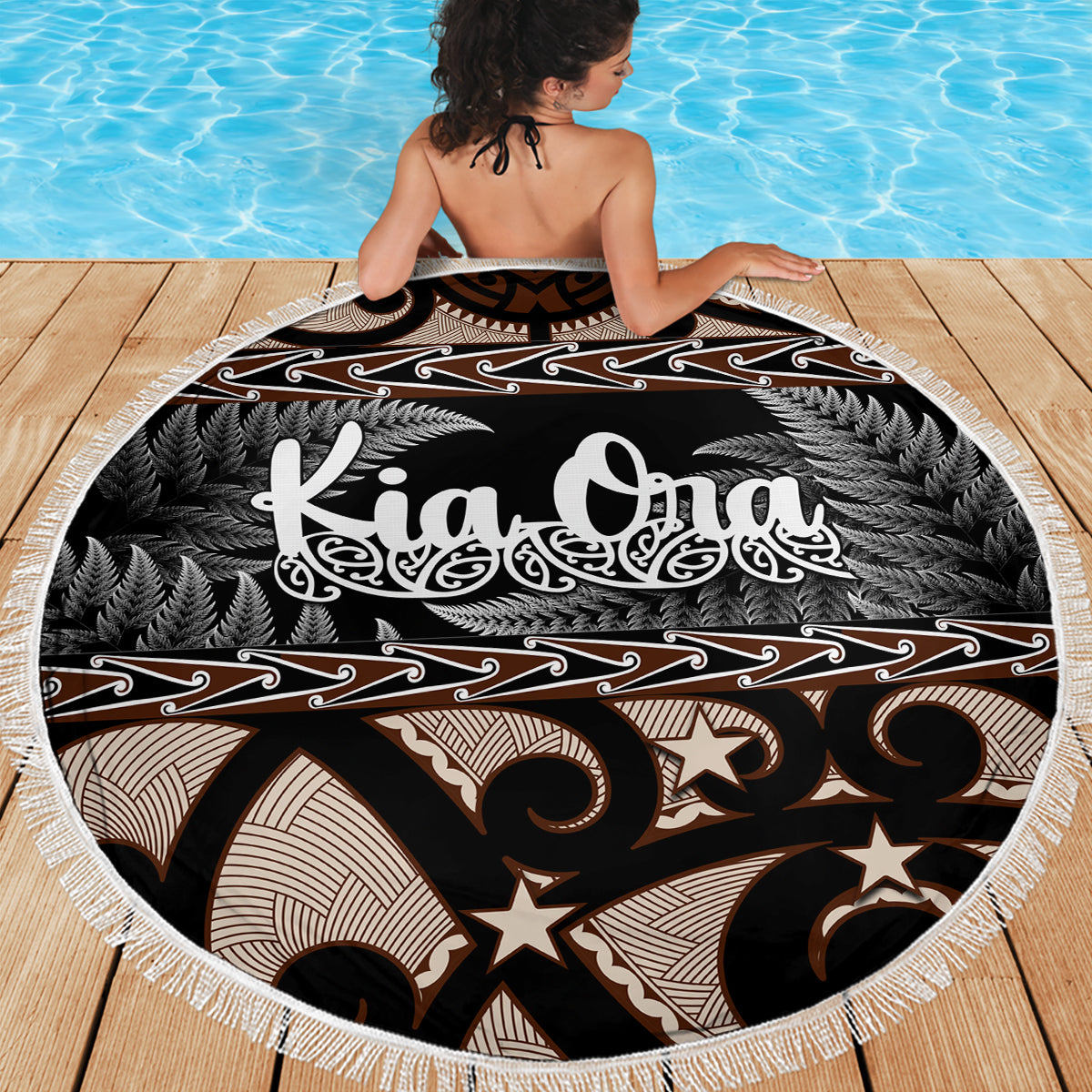 kia-ora-new-zealand-beach-blanket-aotearoa-proud-maori-with-silver-fern