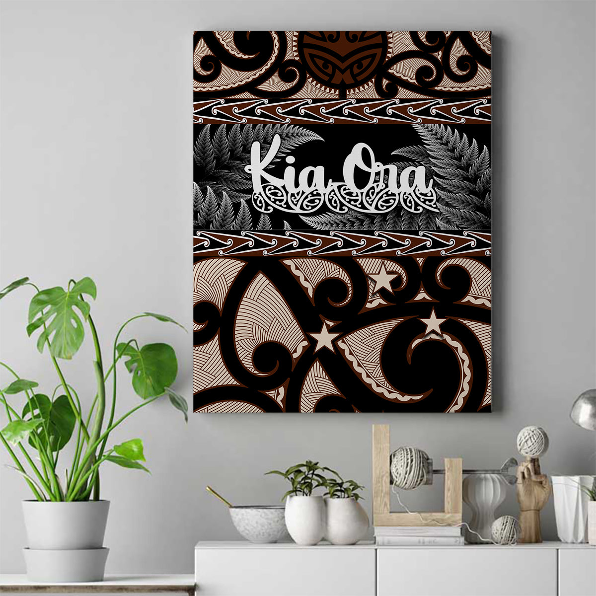 kia-ora-new-zealand-canvas-wall-art-aotearoa-proud-maori-with-silver-fern