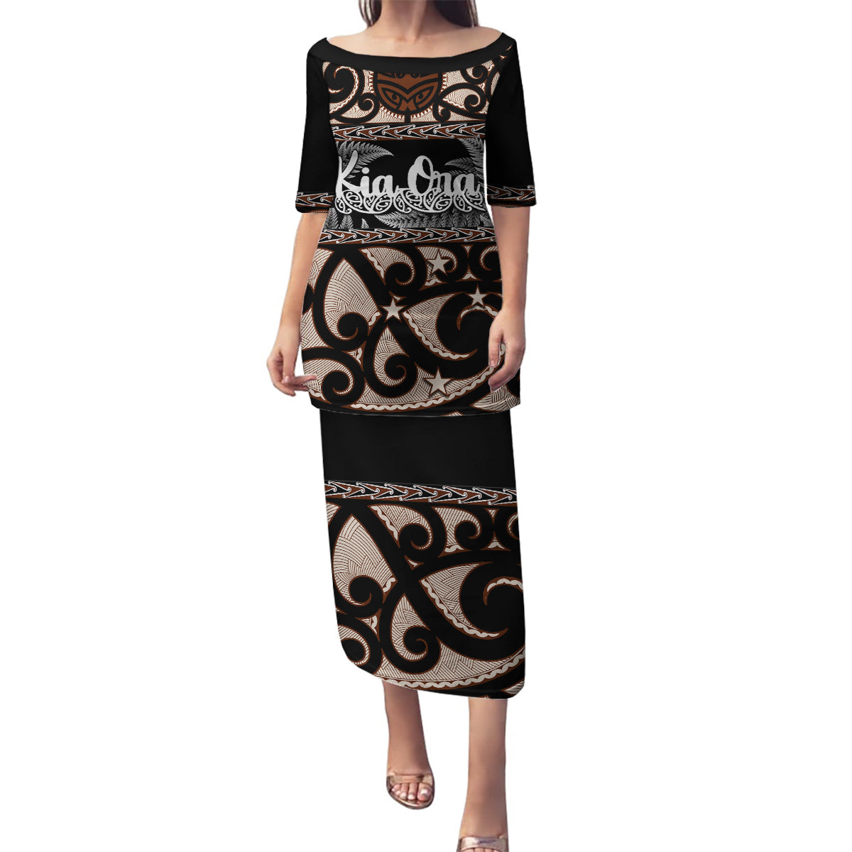 kia-ora-new-zealand-family-matching-puletasi-dress-and-hawaiian-shirt-aotearoa-proud-maori-with-silver-fern