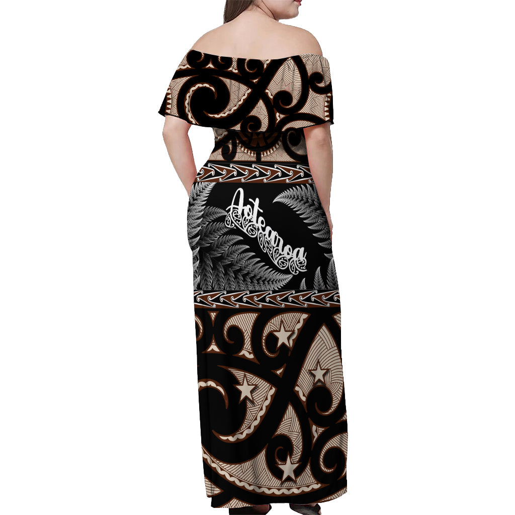 kia-ora-new-zealand-off-shoulder-maxi-dress-aotearoa-proud-maori-with-silver-fern