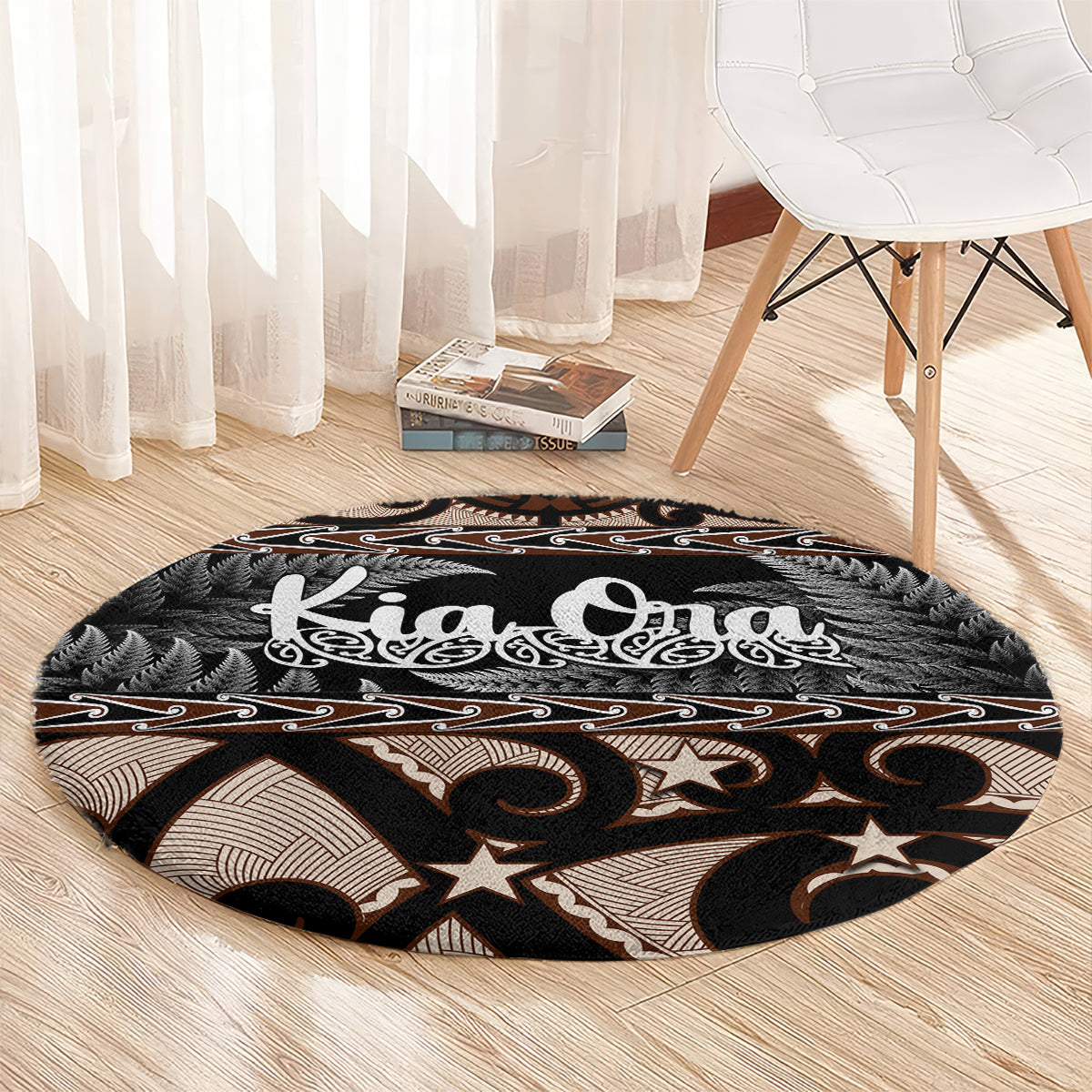 kia-ora-new-zealand-round-carpet-aotearoa-proud-maori-with-silver-fern