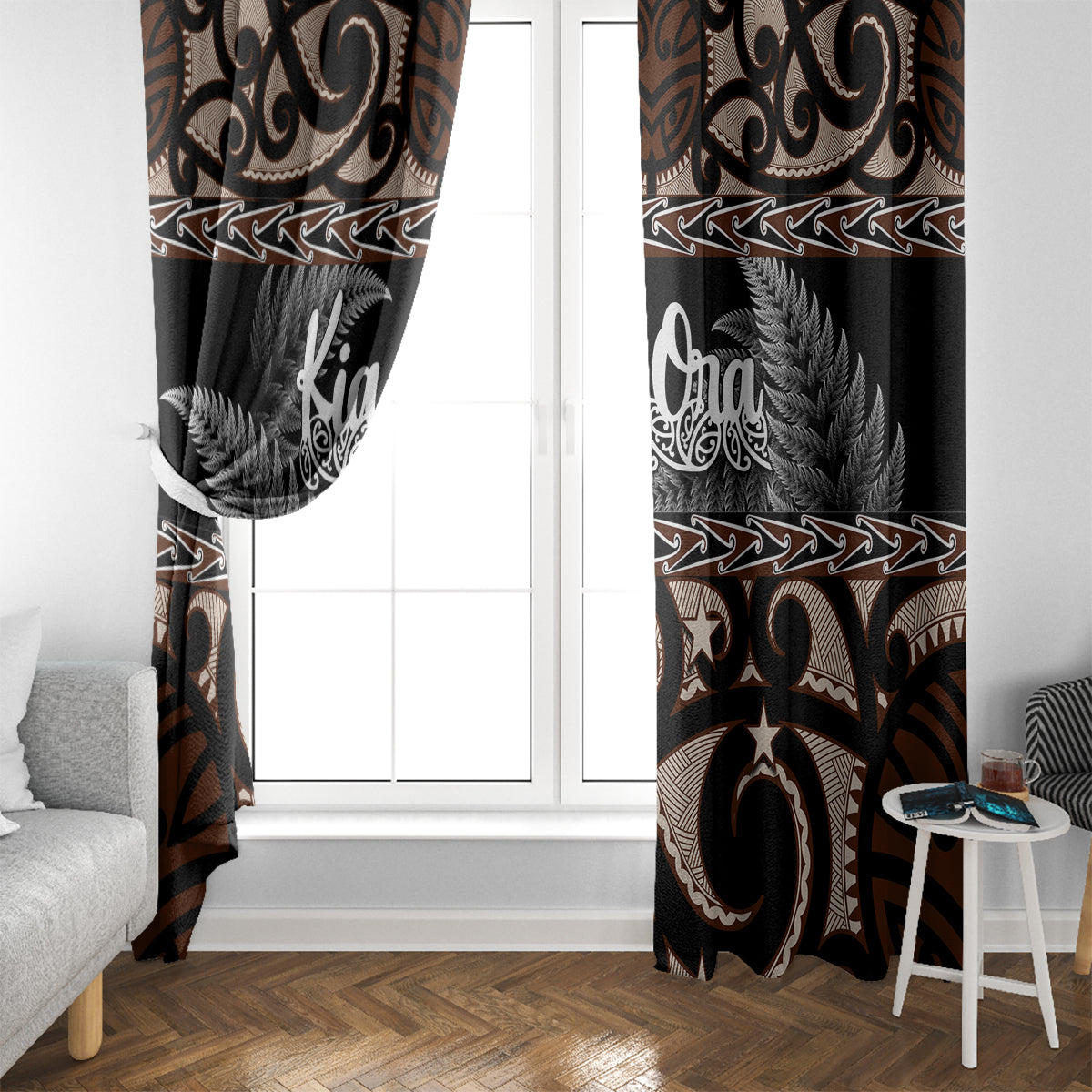 kia-ora-new-zealand-window-curtain-aotearoa-proud-maori-with-silver-fern