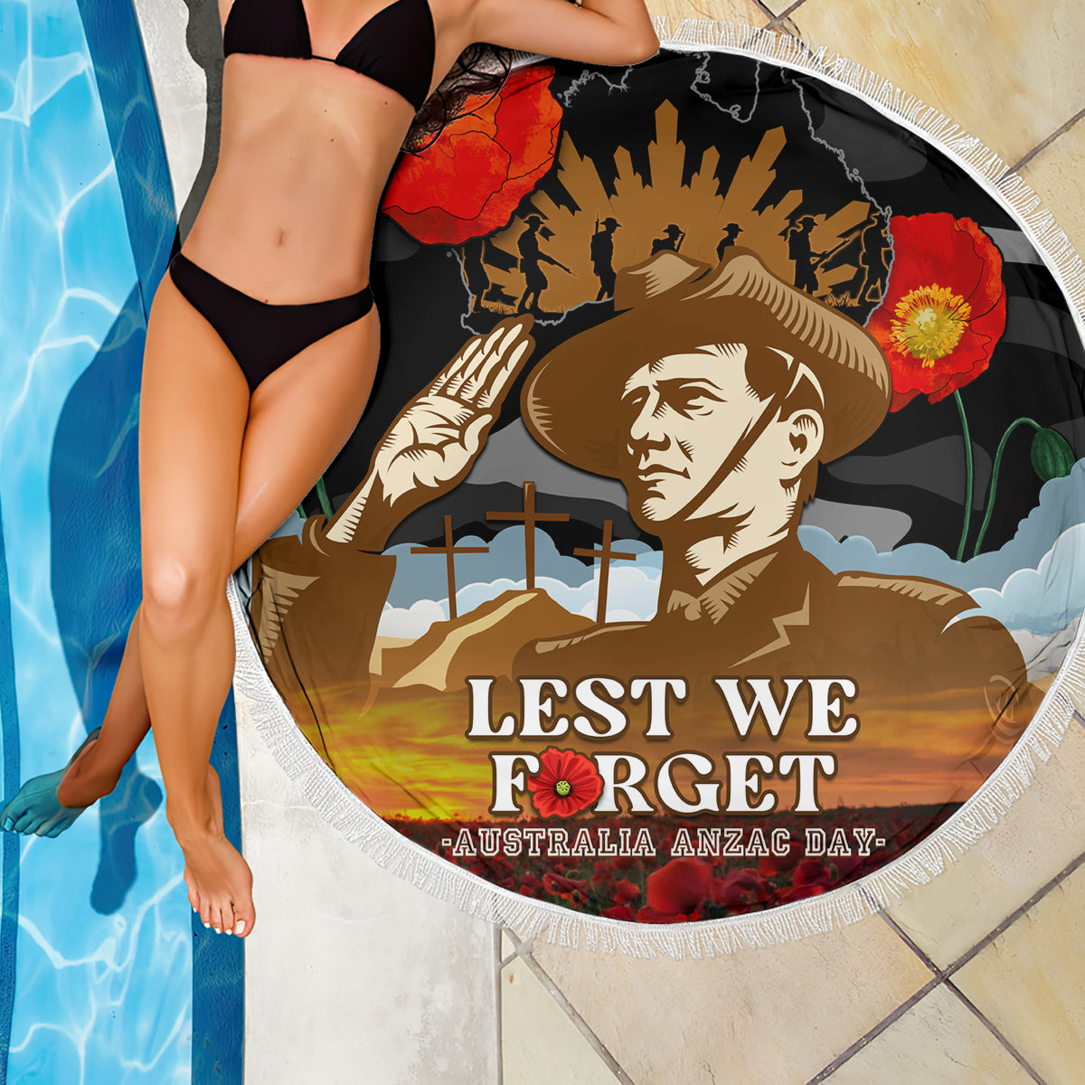 australia-anzac-day-beach-blanket-lest-we-forget-australian-army-corps