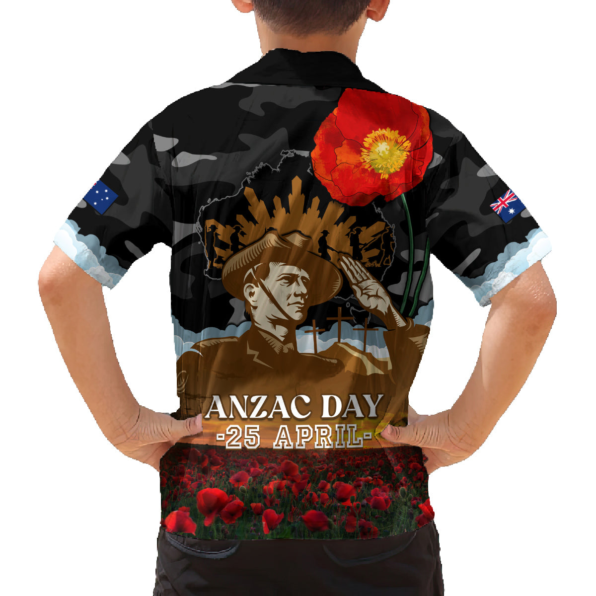 australia-anzac-day-family-matching-long-sleeve-bodycon-dress-and-hawaiian-shirt-lest-we-forget-australian-army-corps